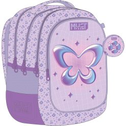 43 CM BACKPACK 4 CASES 3D BUTTERFLY