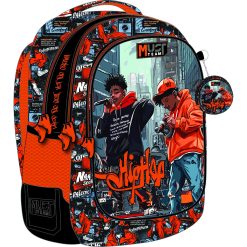 43 CM BACKPACK 3 CASES HIP HOP