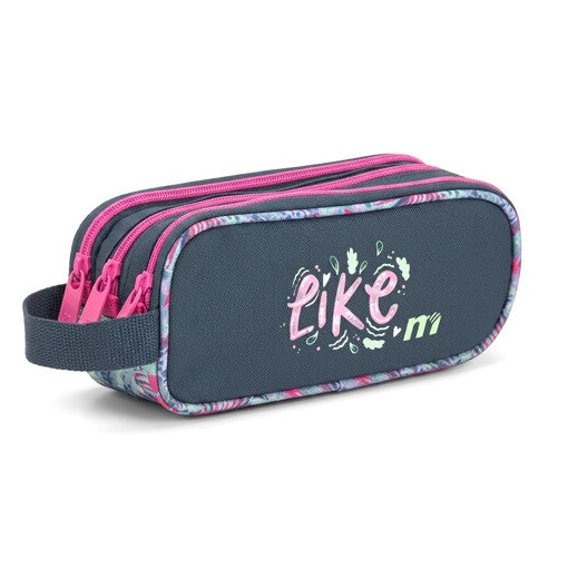 Pencil Case 3comp Large Likely Tandem