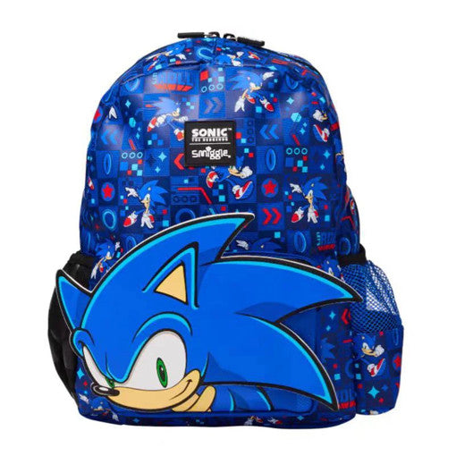 Backpack Small Sonic Smiggle,3D