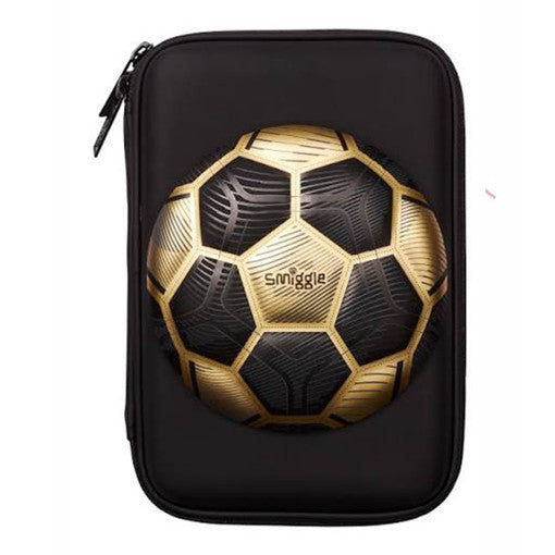 Pencil Case 1comp Hard Football Smiggle