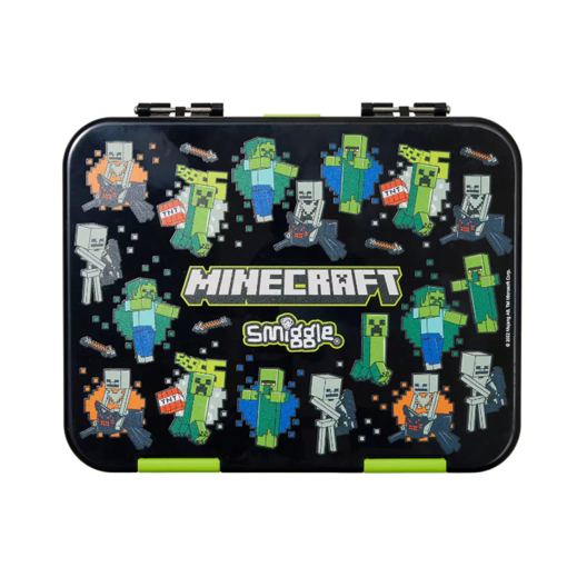 Lunch Box 4parts Minecraft Smiggle