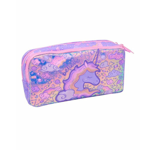 Pencil Case 2comp Unicorn Smiggle