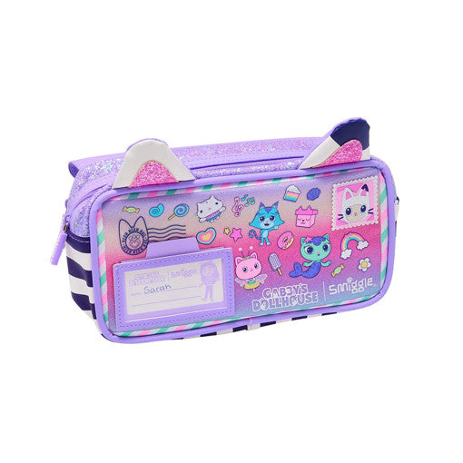 Pencil Case 2comp Gabby's House Smiggle