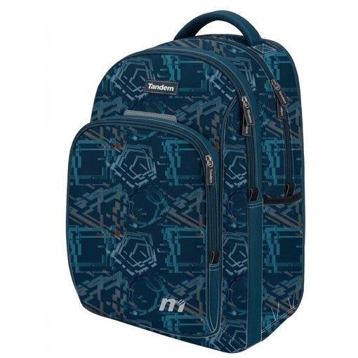 Backpack Mult.Comp. Large Geo Tandem