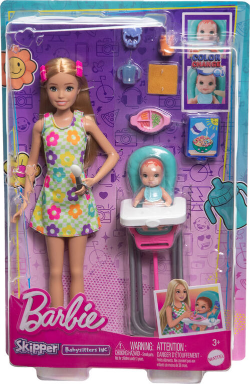Barbie Skipper Babysitters Inc & Playset