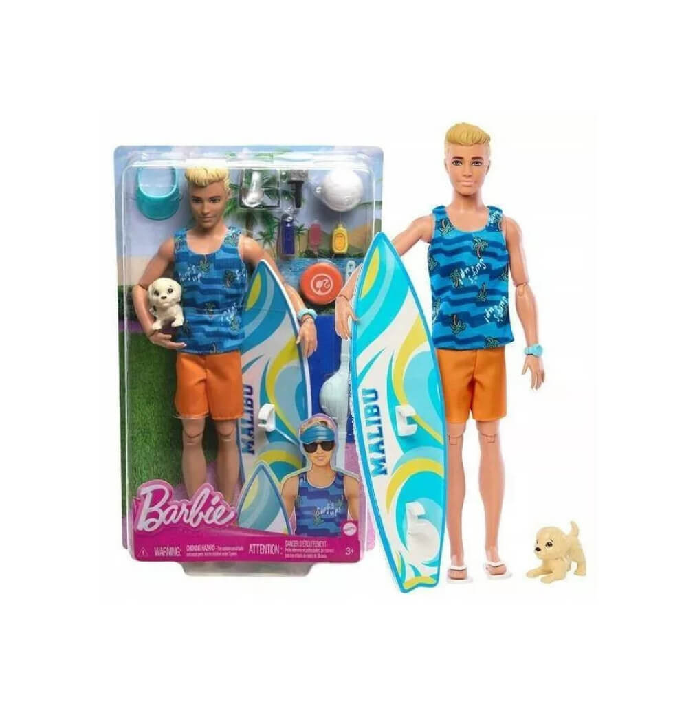 Barbie Coffret Surf Ken