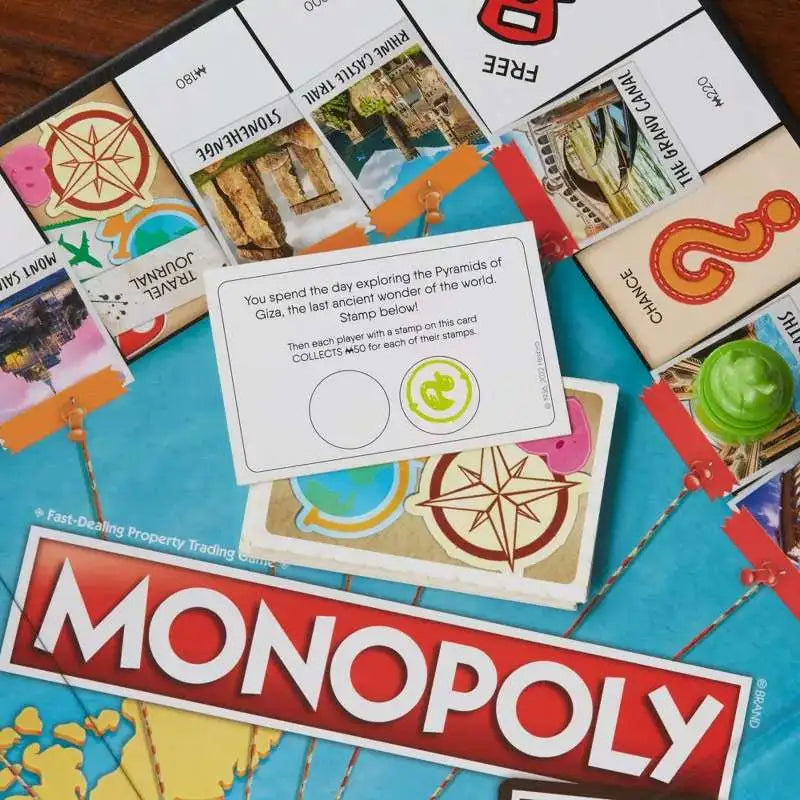 Monopoly Travel World Tour Board Game