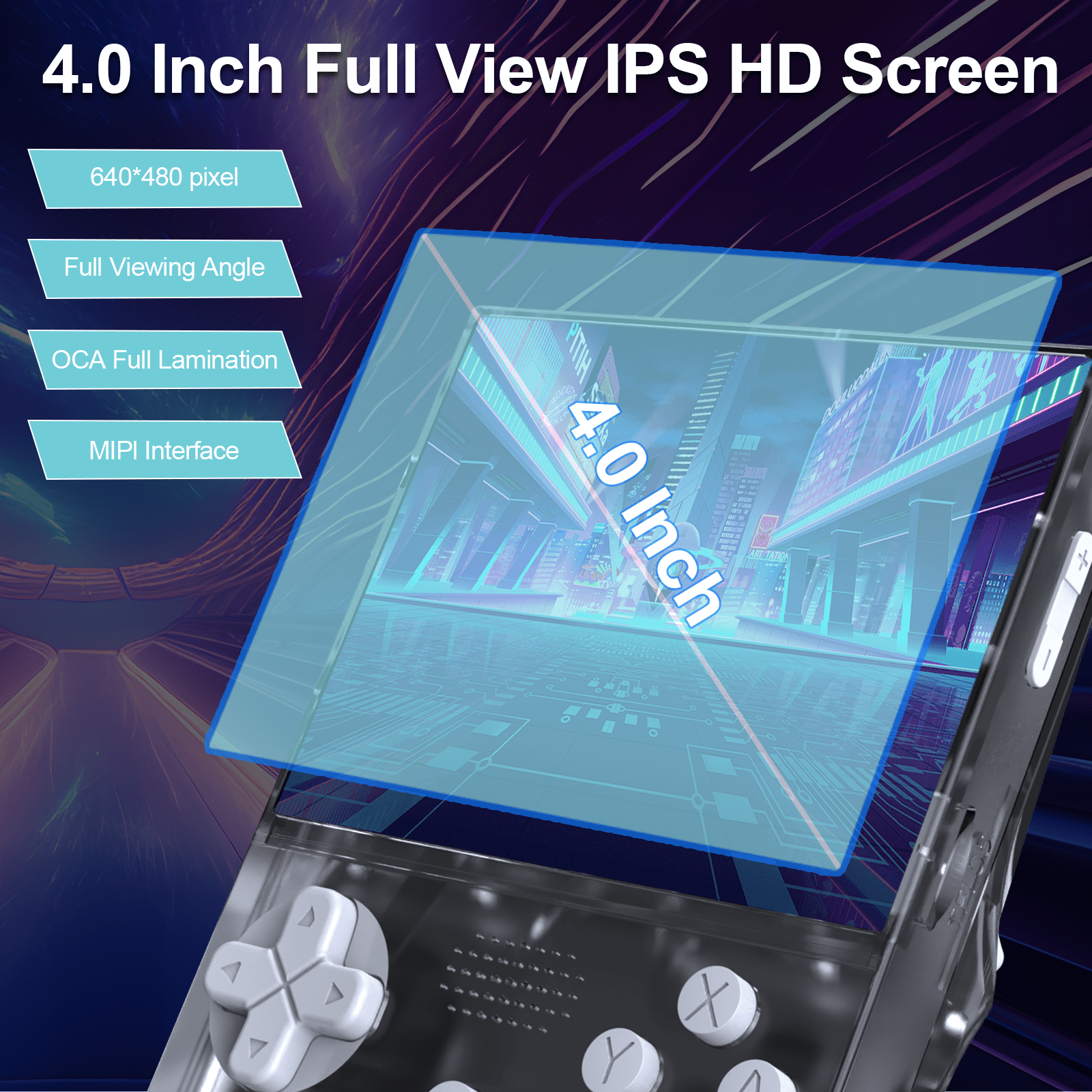 Handheld Game Console with 8000+ Classic Games