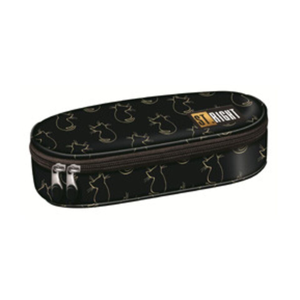 Golden Cats 1 compartment pencil case