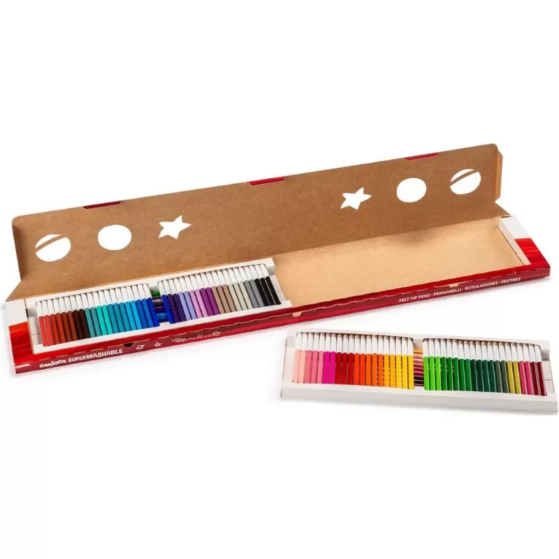 Carioca Joy 1 Meter Set of 100 Felt Tip Pens