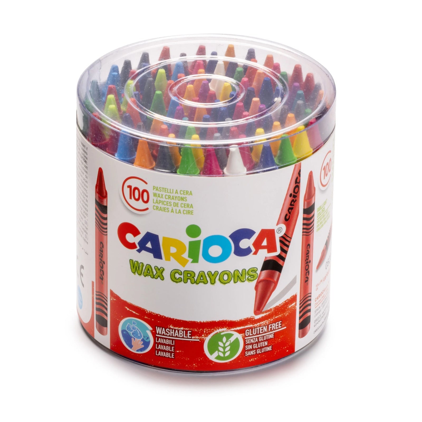 CARIOCA Wax Crayons Set Of 100