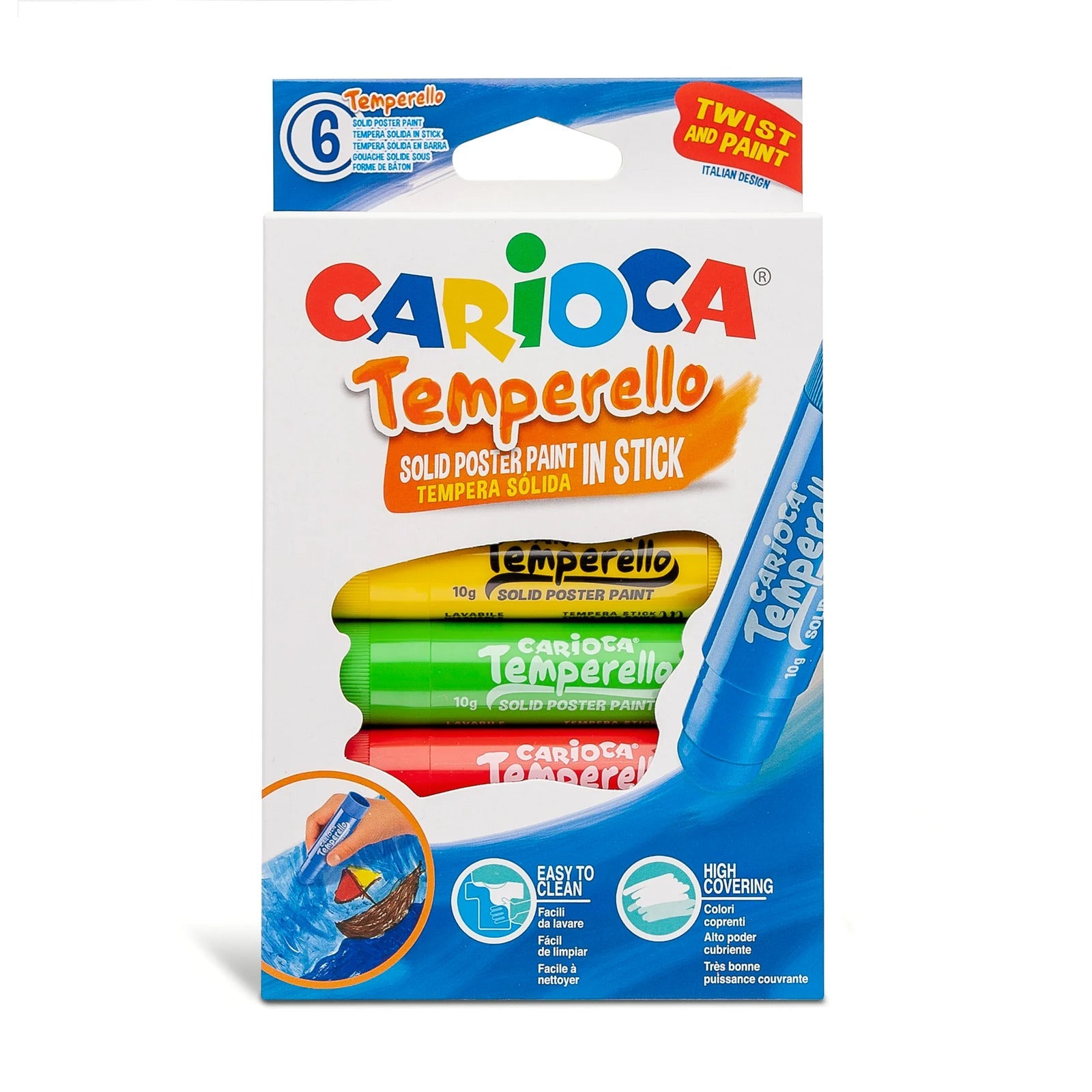 CARIOCA Temperello 6Pcs