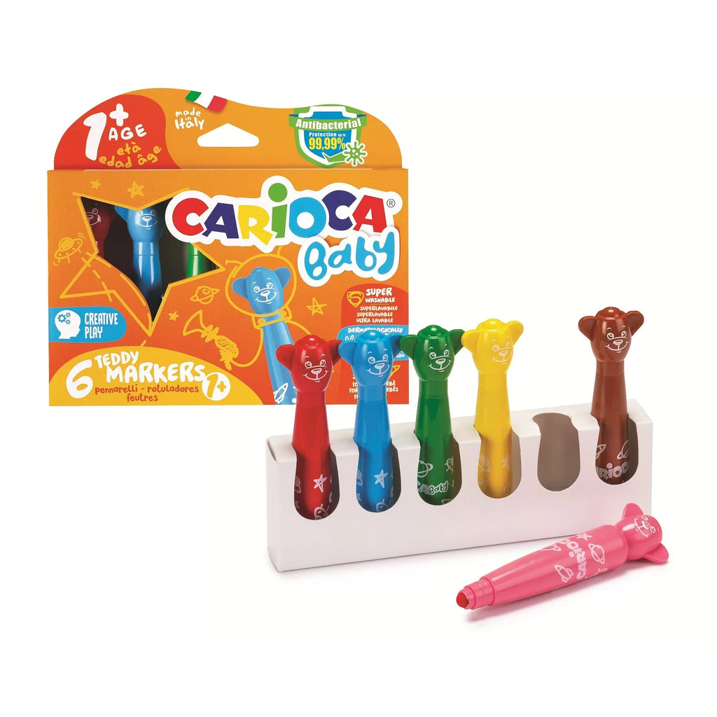 Carioca Baby Marker 1+6 Pcs