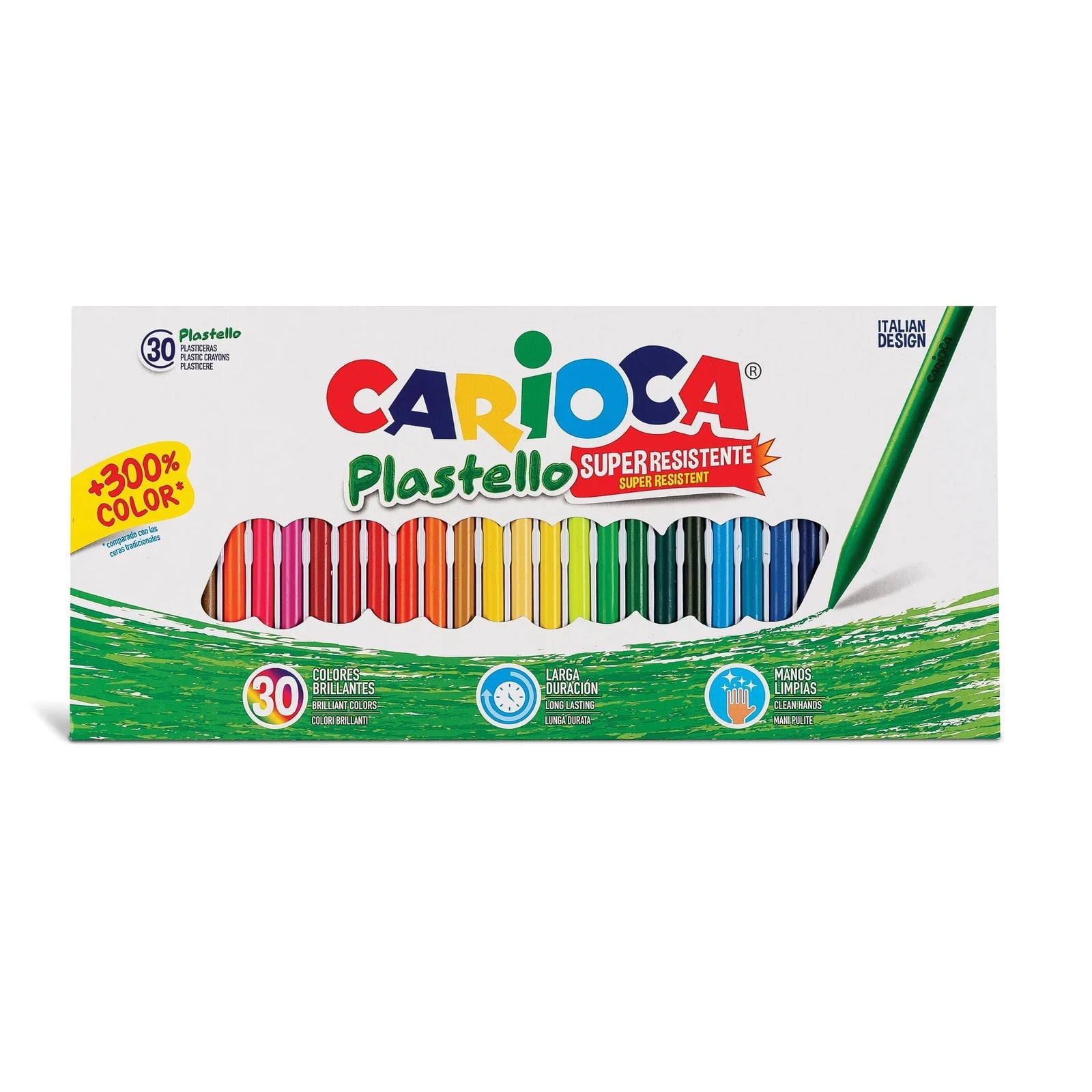 CARIOCA Plastello Set Of 30 Super Resistent