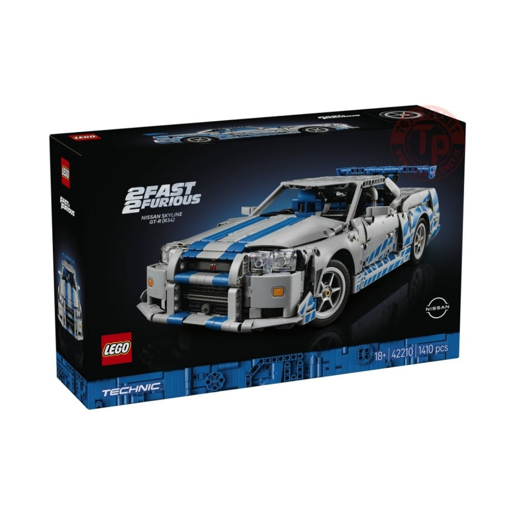 Lego Technic 2 Fast & Furious 2 Nissan Skyline GT-R (R34) - 1410 Pcs
