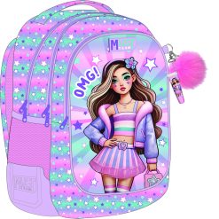 43 CM BACKPACK 3 CASES FASHION GIRL