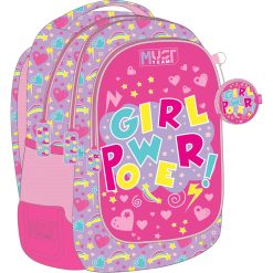 43 CM BACKPACK 3 CASES GIRL POWER