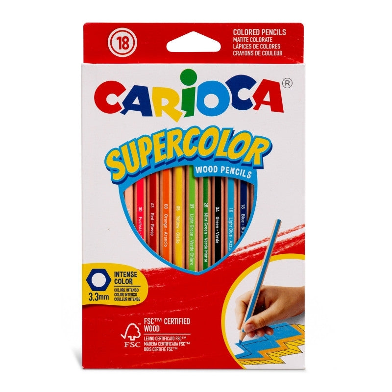 Carioca Supercolor Set Of 18