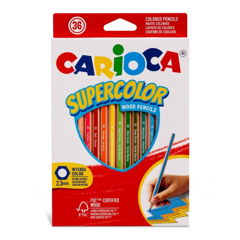 Carioca Supercolor Set Of 36