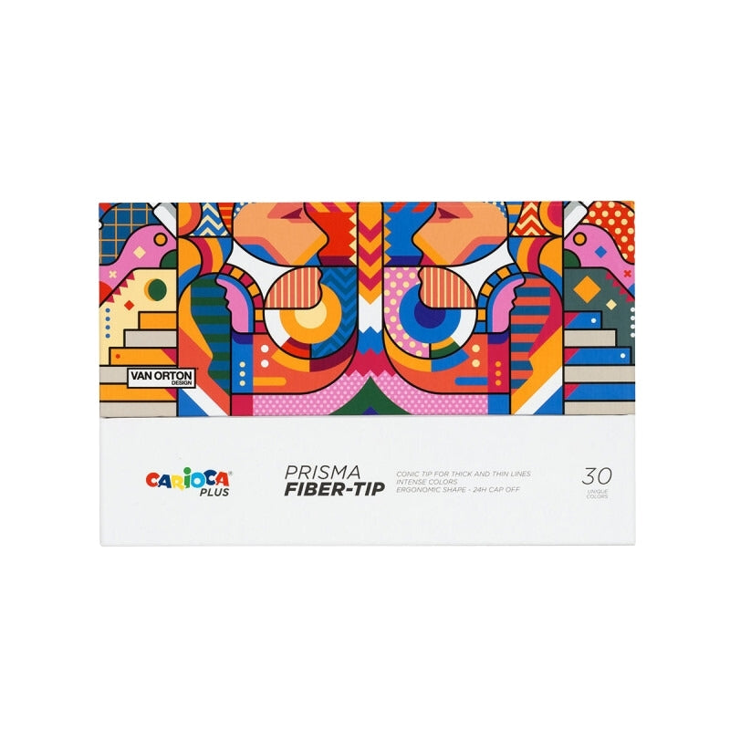 Carioca Plus Prisma Fiber Set Of 30