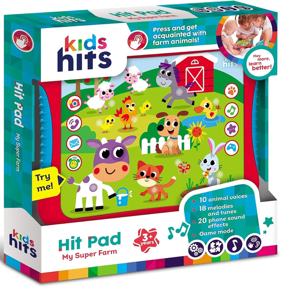 Kids hits Hit Pad My Super Farm