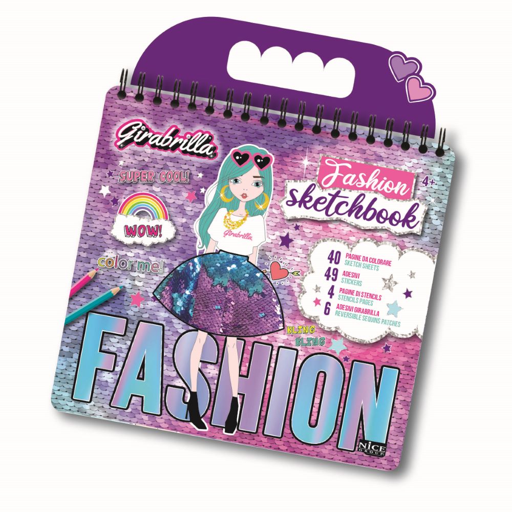 Girabrilla Fashion Sketch Book