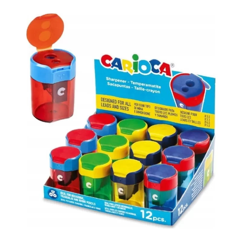 Carioca 2-hole Cylindrical Pencil Sharpener