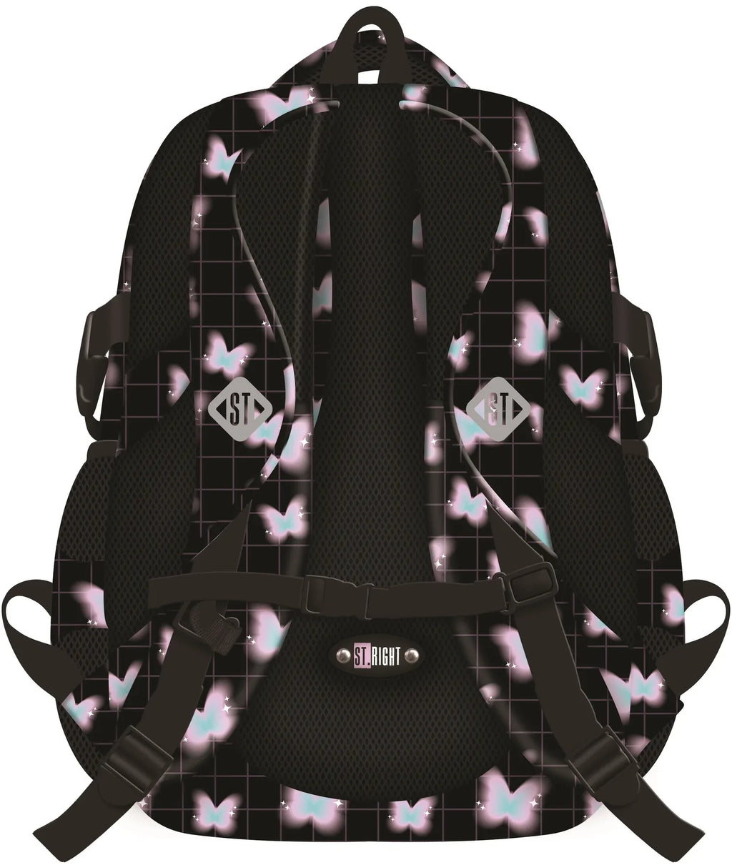 Pastel Butterfly 4-compartment backpack BP01 43x32x21 cm