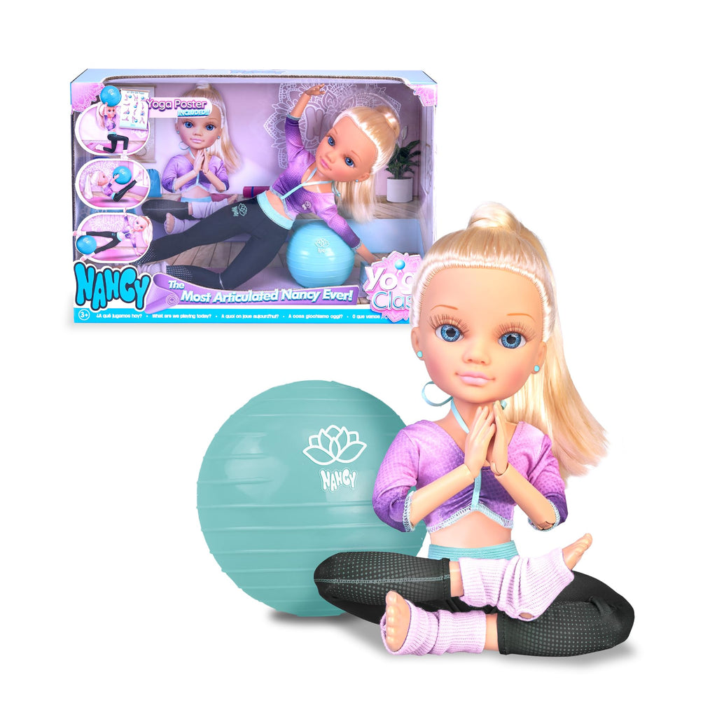 Yoga Class Posable Doll