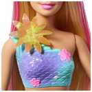 Barbie Flower Magic Mermaid Doll with  Blooming Flowers