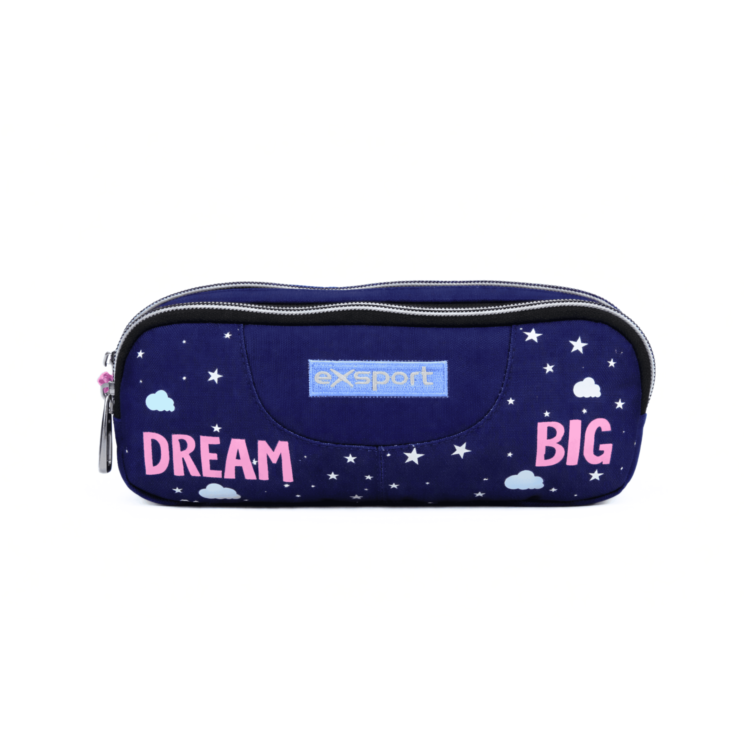 EXSPORT Pencil Case Slogan 2 Comp. Dream Big / 2627103