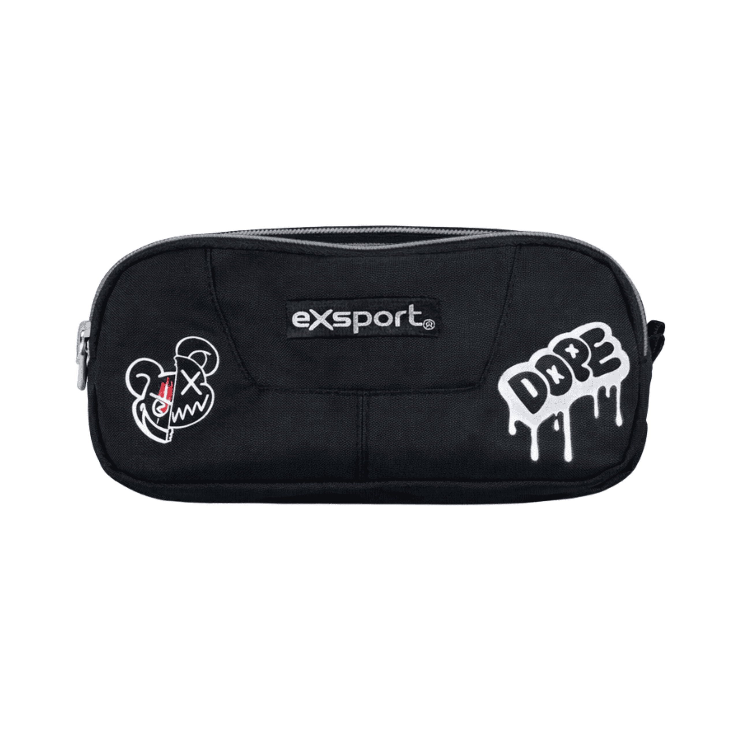 EXSPORT Pencil Case Slogan 2 Comp. Dope / 2627106