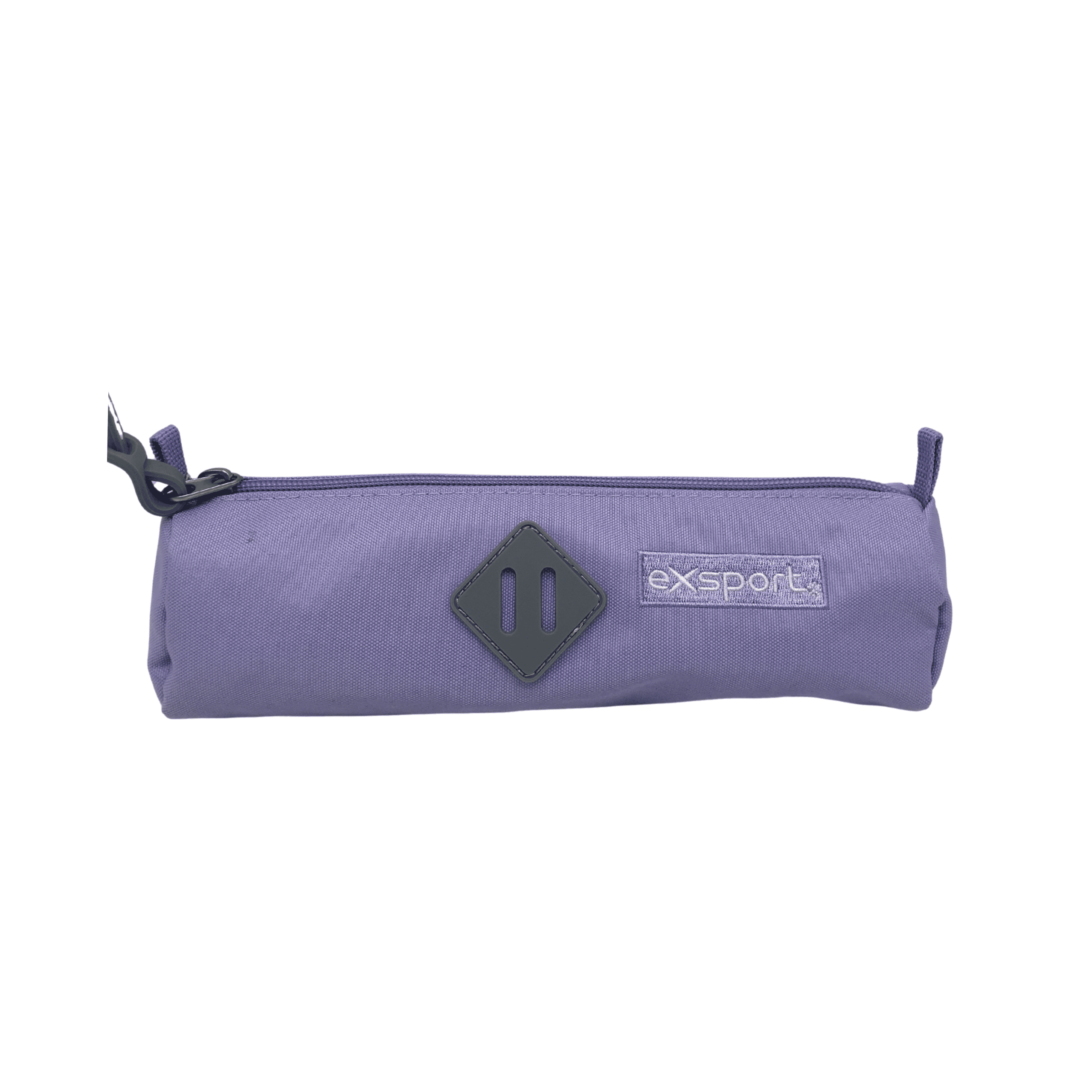 EXSPORT Pencil Case Plain W/Rubber Patch Purple / 2627554