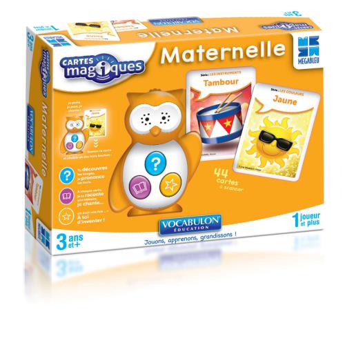 Jeu éducatif Cartes magiques Maternelle