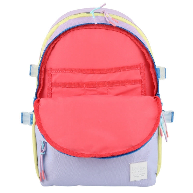 Locker SODA POP Multi-Zip Backpack – Pink & Lavender