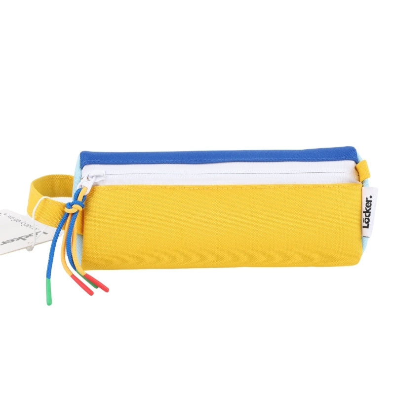 Locker POP Triangle Pencil Case – Yellow & Royal Blue