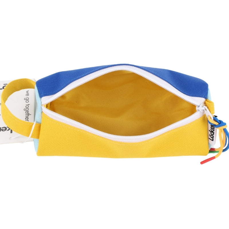 Locker POP Triangle Pencil Case – Yellow & Royal Blue