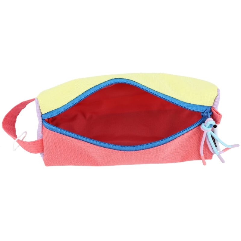 Locker POP Triangle Pencil Case – Coral & Yellow
