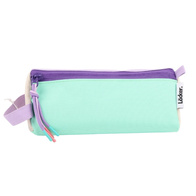 Locker POP Triangle Pencil Case – Mint & Lilac