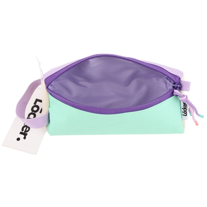 Locker POP Triangle Pencil Case – Mint & Lilac