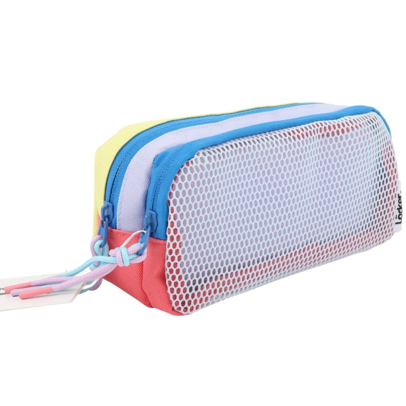 Locker POP Mesh Pencil Case – Yellow & Coral