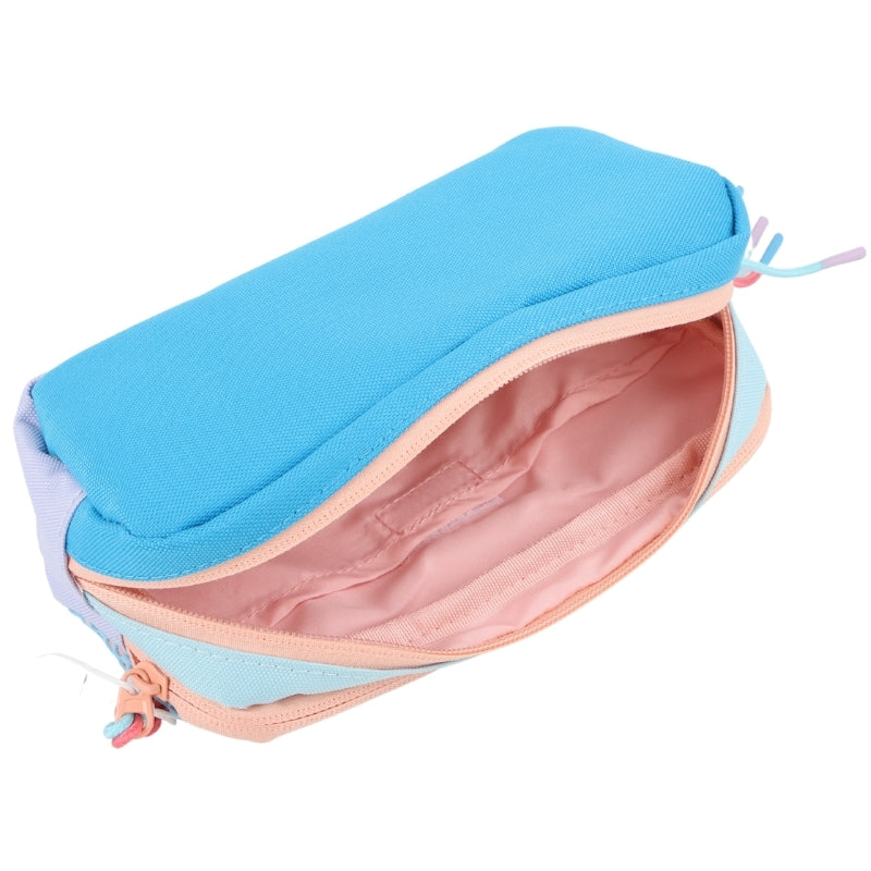 Locker POP Mesh Pencil Case – Ocean Blue & Peach