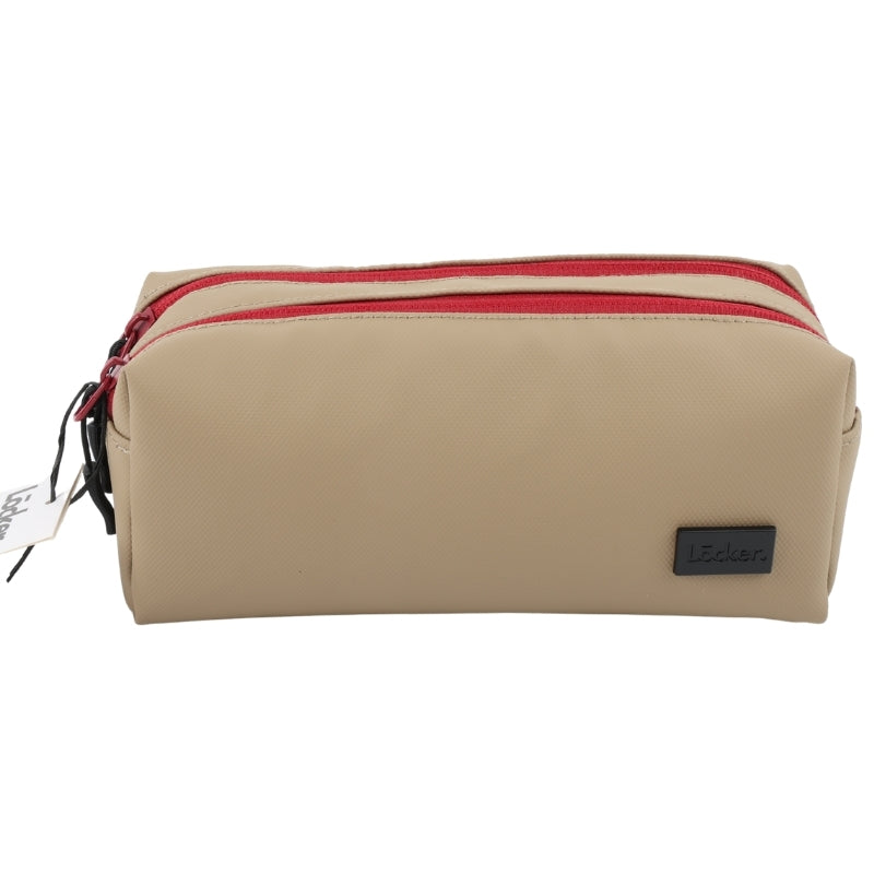 Locker STRIKE Beige & Red Pencil Case