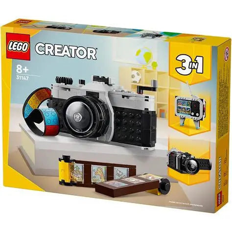LEGO Creator 3in1 Retro Camera Toy for Girls and Boys 31147