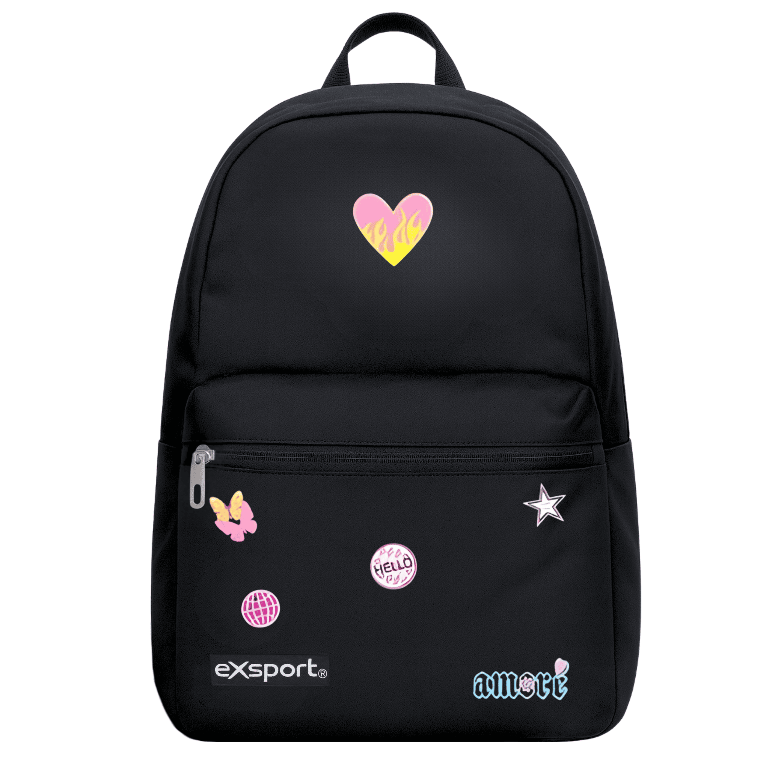EXSPORT Backpack Icon Girls 1 Comp. Amore / 2627116
