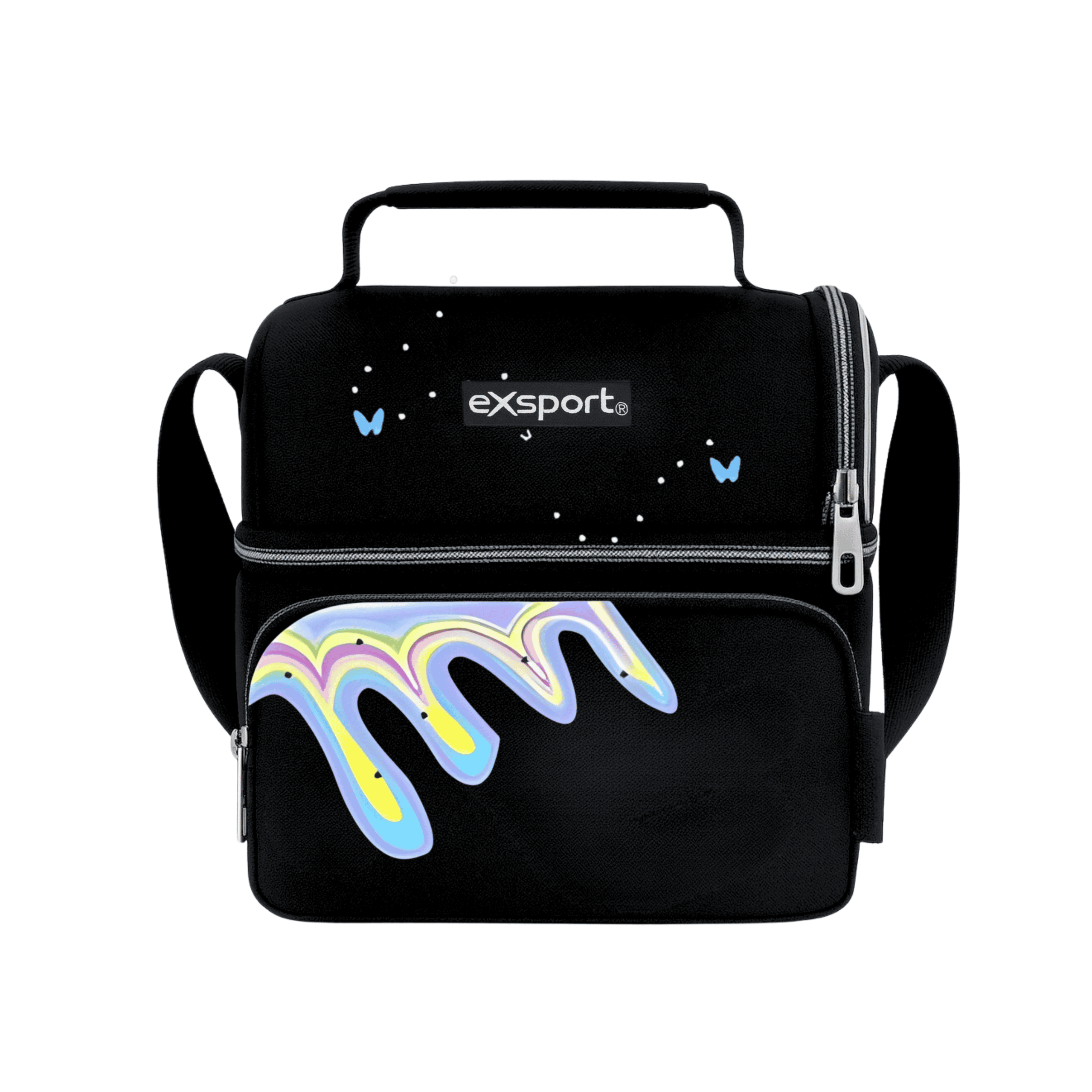 EXSPORT Lunch Bag Icon Girls Thermal Top Op. + Front Pocket Butterfly / 2627117