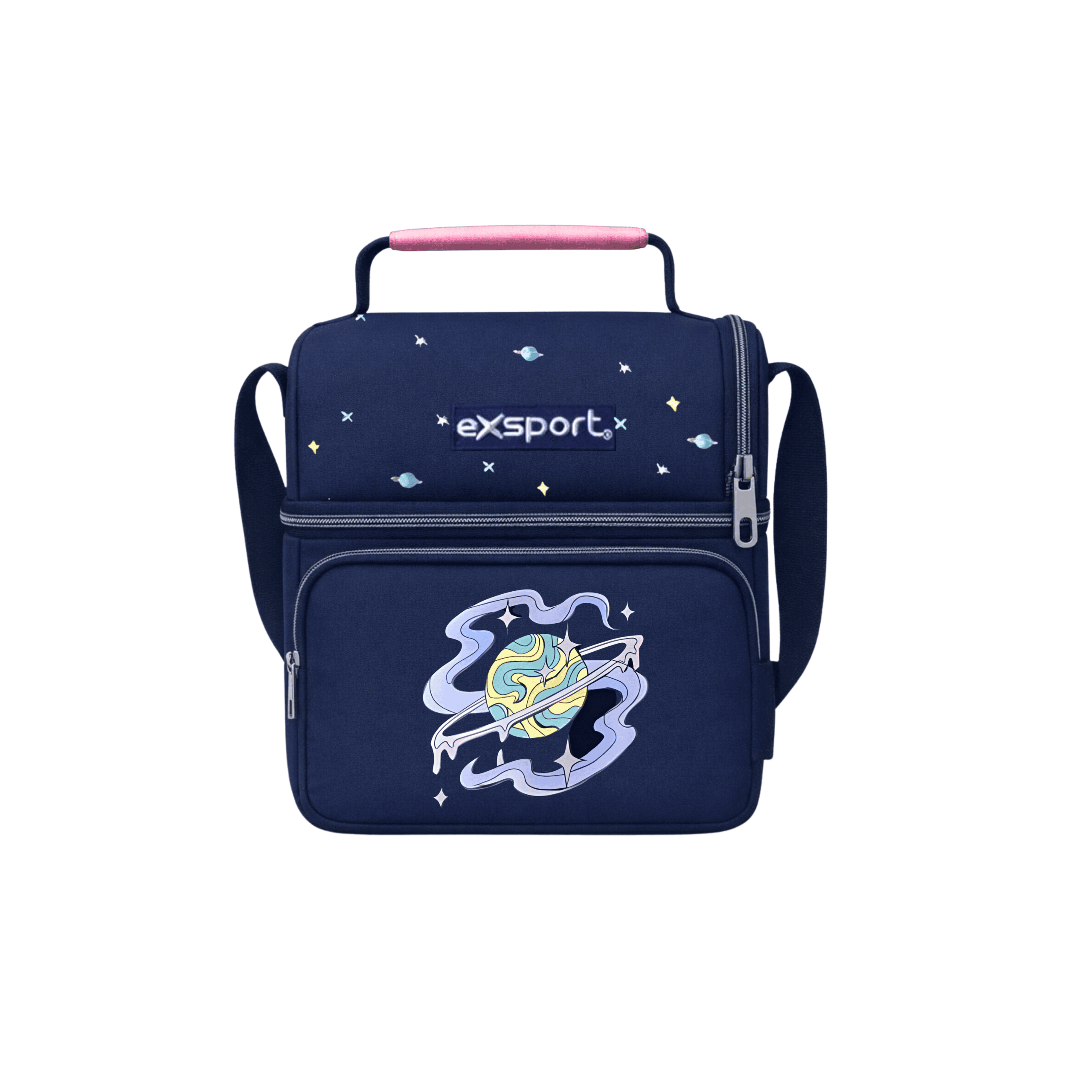 EXSPORT Lunch Bag Icon Girls Thermal Top Op. + Front Pocket Planet / 2627117