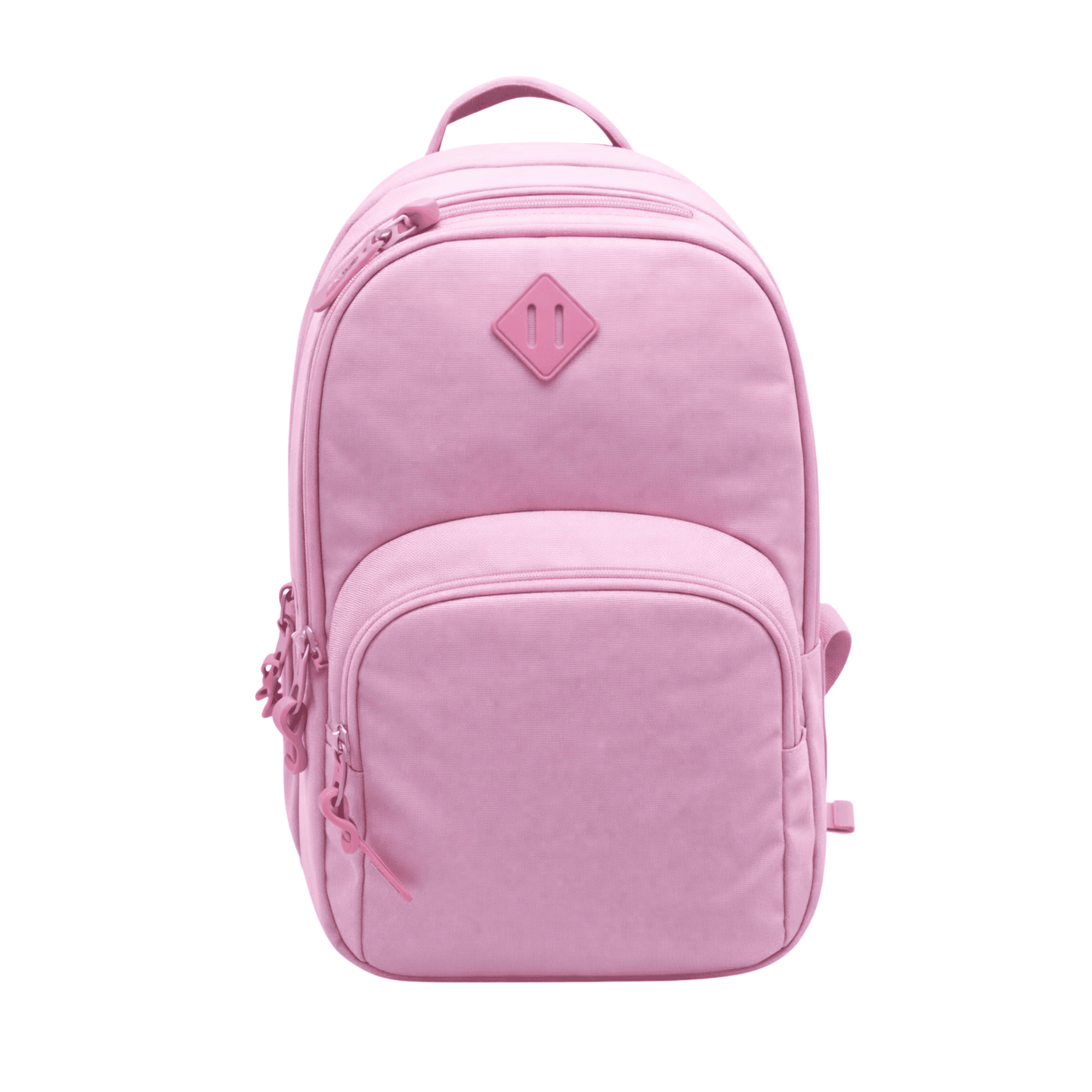 EXSPORT Backpack Plain W/Patch Multiple Comp. Pink / 2627550