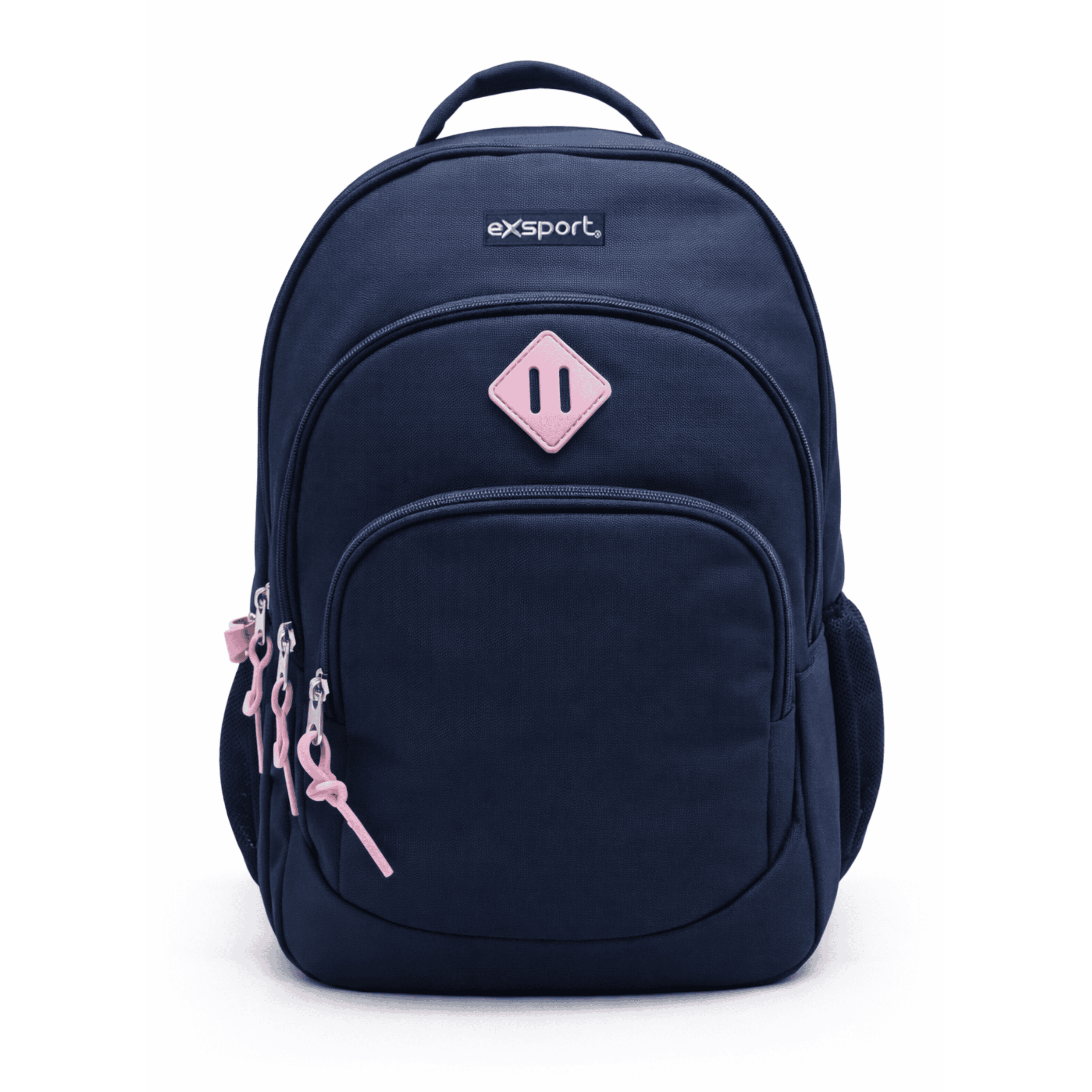 EXSPORT Backpack Plain W/Patch Multiple Comp. Navy/Navy / 2627551